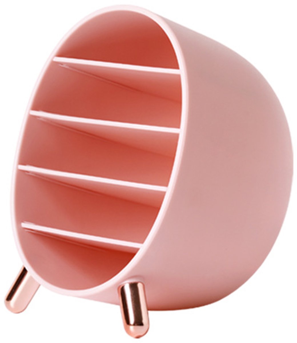 Cuhostki 1 Stuks - Lange Lippenstift Cosmetica Organizer - Roze - PP - Materiaal Opslag