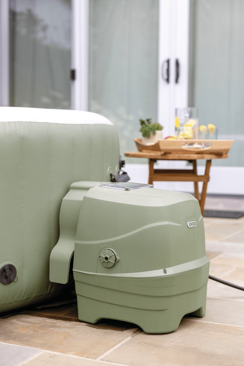 Intex Purespa Opblaasbare Spa 6 Persoons Olijf Groen - afbeelding 3