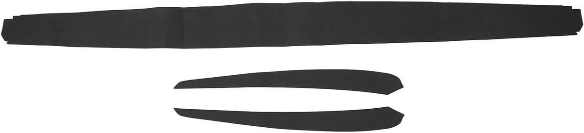 Dashboard Cover Wrap voor Model Y 2021-2023 - Suède Interieur en Deurtrim, Armsteun en Deurcover (Zwart) - Perfecte Bescherming en Stijl