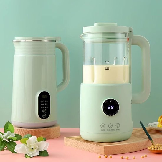 Sojamelkmachine Draagbare blender Muurbrekende machine Automatische warmte Home Juicer Multifunctionele sojamelkmaker Maker-blender van Merkloos — afbeelding 2