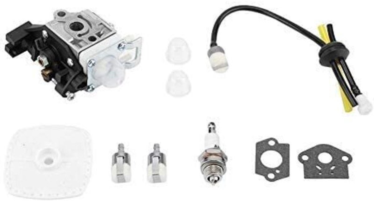 Carburateur-, luchtfilter- en brandstofleidingkit geschikt voor Zama RBK93 Echo SRM225 GT225 PAS225