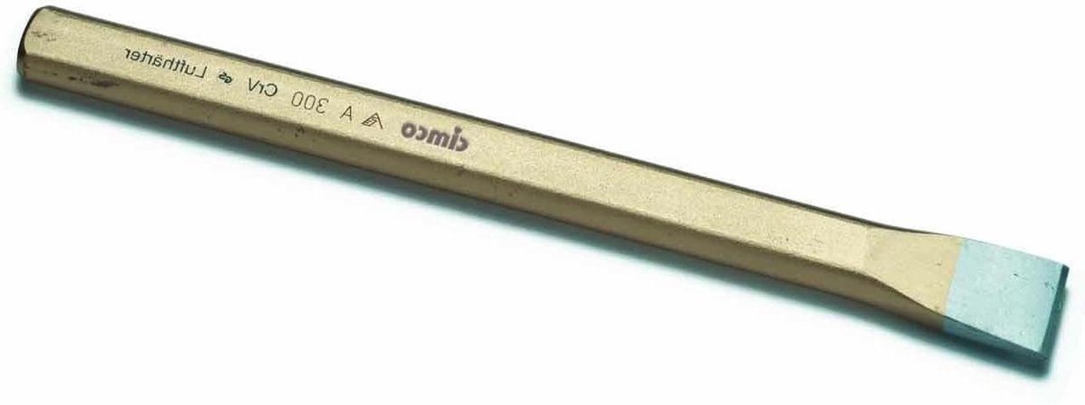 Steenbeitel - Metaalbewerking Gereedschap - Muren Bewerken - Professionele Kwaliteit - 300 mm - Zilverkleurig