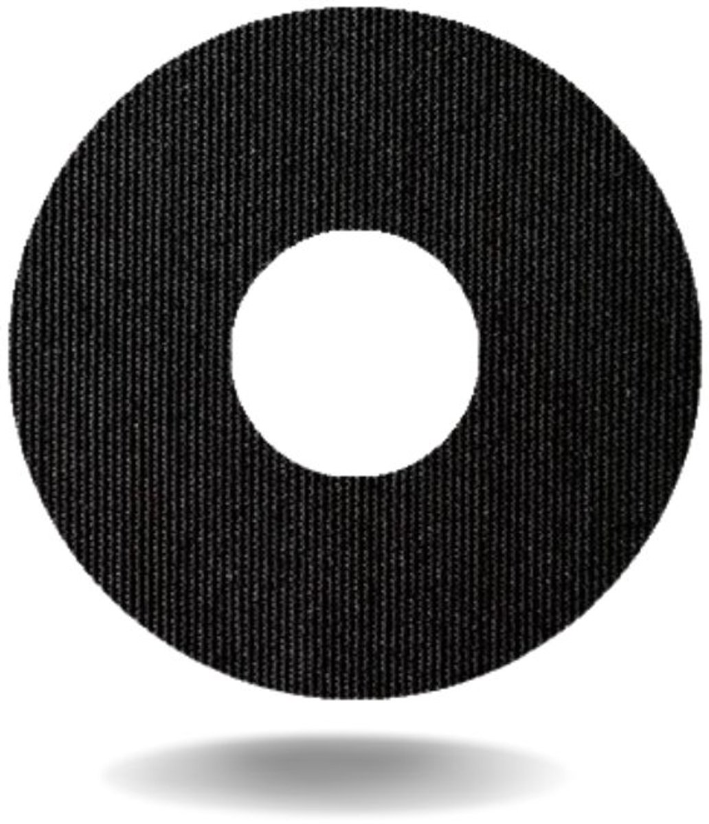 tinsulin - fixtape sensorpleister ringpleister voor Simplera - Dexcom G7 - Freestyle Libre 2 - zwart - set van 20 stuks
