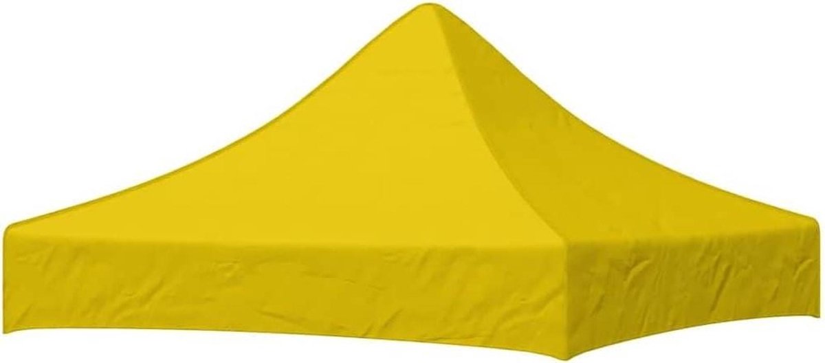 Partytentdak - Tentdak - Feestelijke Gelegenheid - UV- en weerbestendig - 2x2 meter - Geel