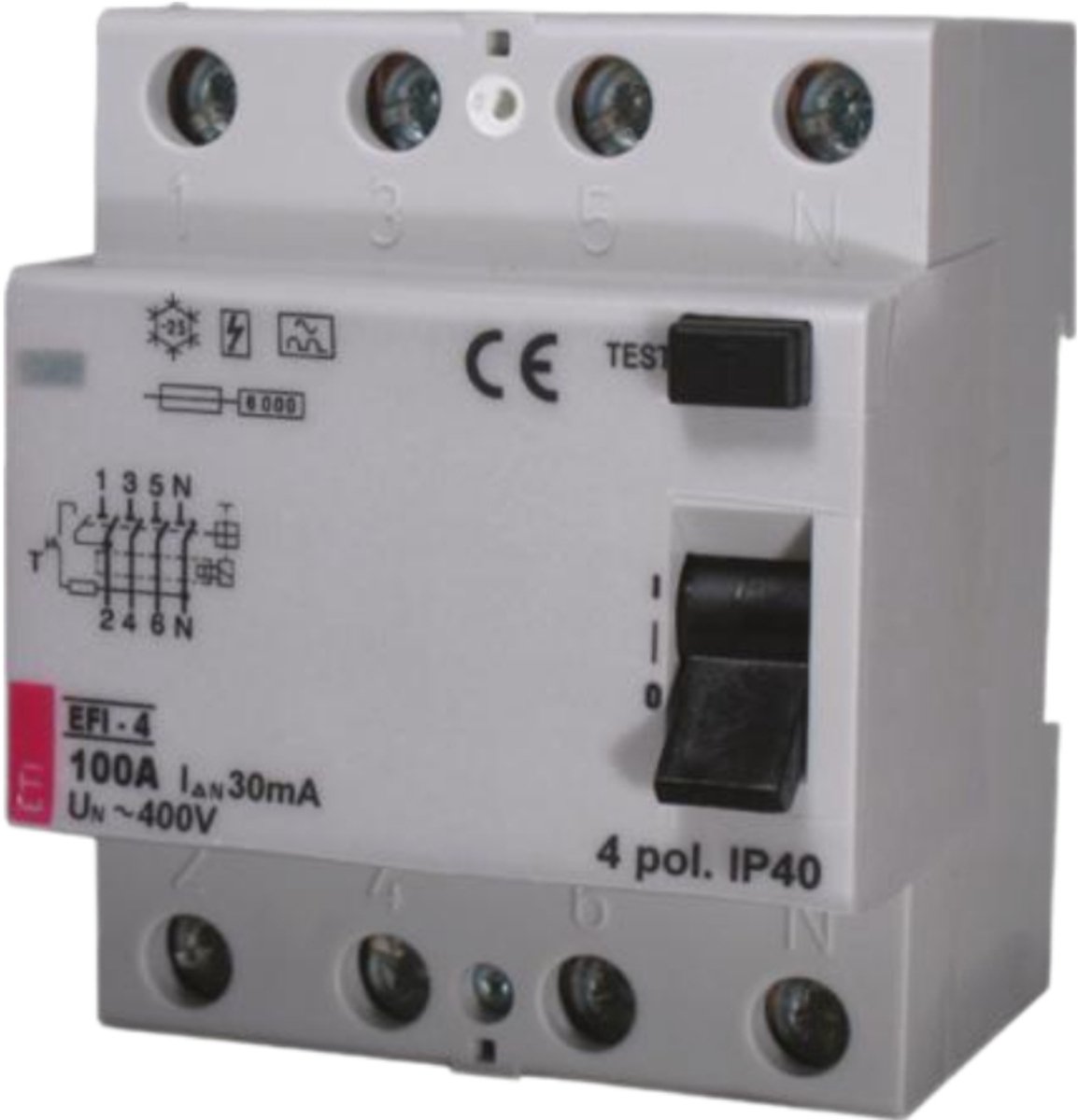 ETI 432000066 ETI AARD.SCH.EFI-4 100A100MA4P