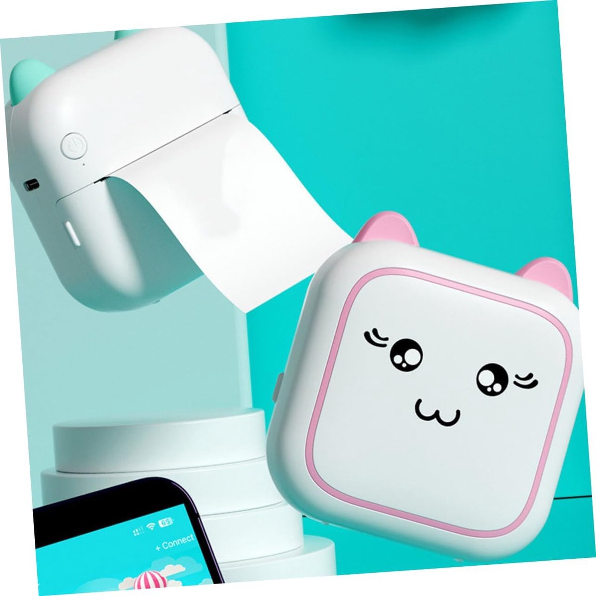 Mini thermische printer - Draagbare stickermaker thumbnail 2