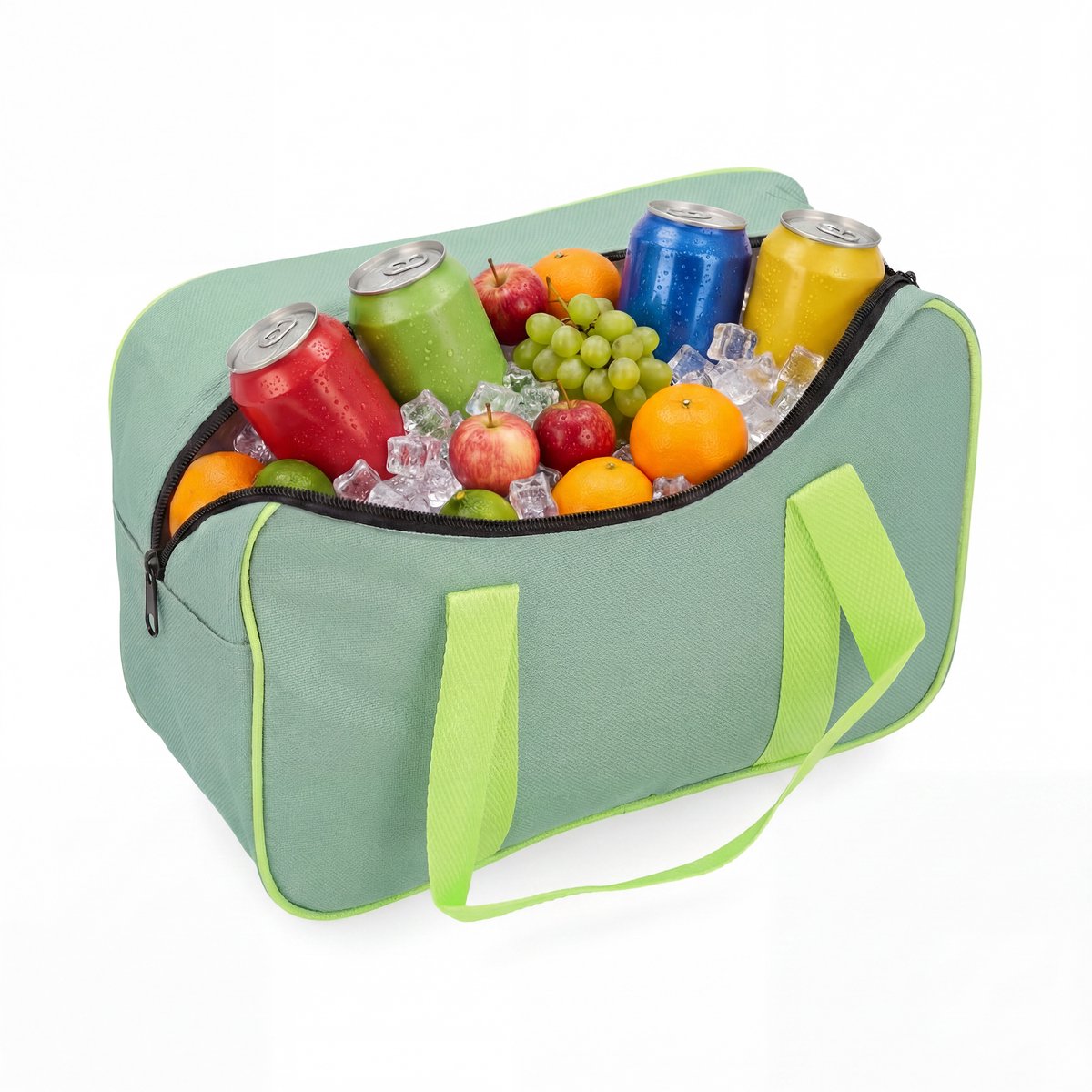 Koelrugzak 24L - Cooler Bag Lunch Tas - Geisoleerde Koelrugtas - Lichte Tas - Compacte Koeltas - Picknicktas Kinderen - Thermo Tas - Lunchtas Volwassenen - Koel Tas Dames en Heren - Thermotas - Koeltas Vakantie - Koeltassen - Groen - Löwenthal