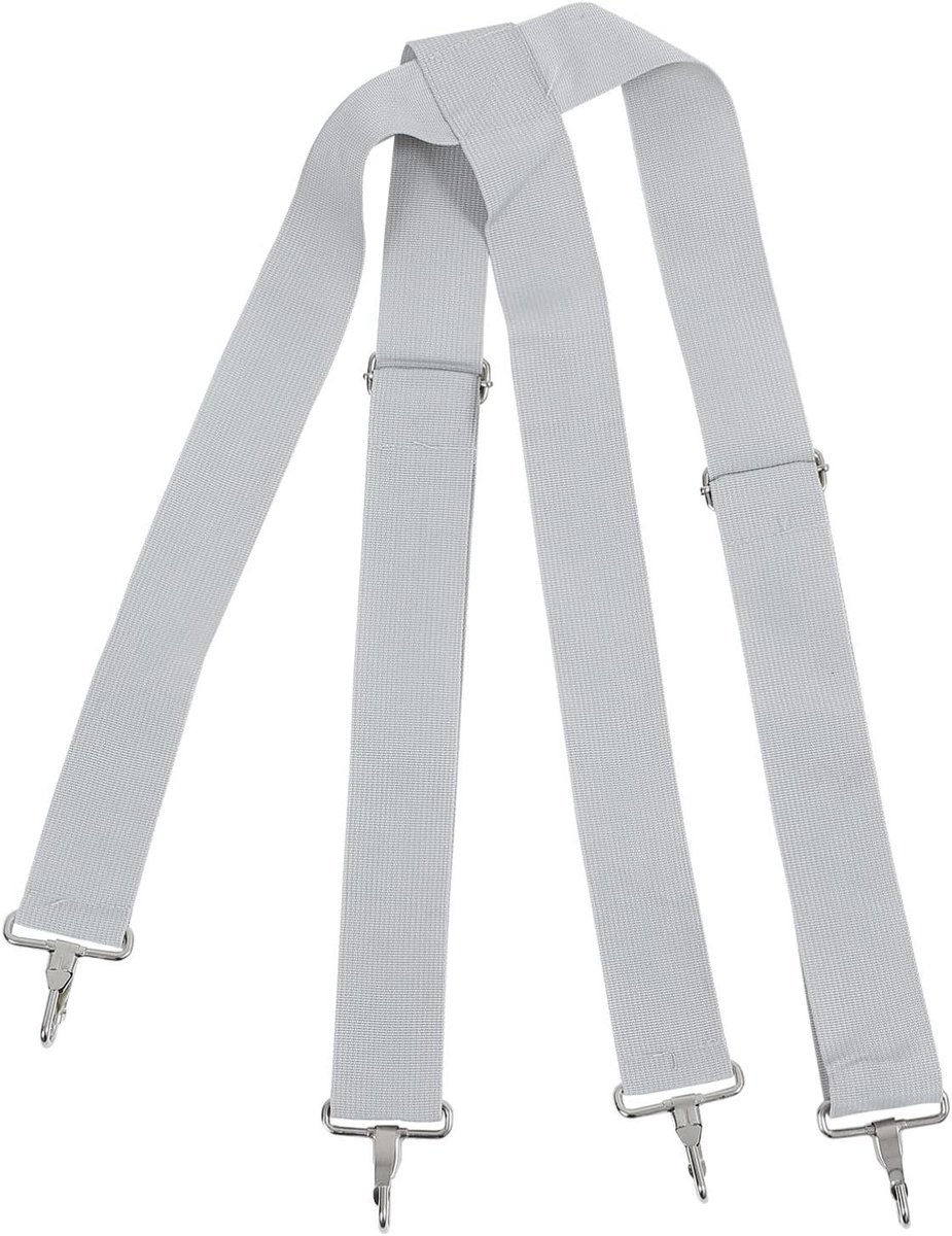 Snare Drum Riem - Drum Riem Bass Sling - Muziek Maken - Verstelbare Lengte - 100 cm - Grijs