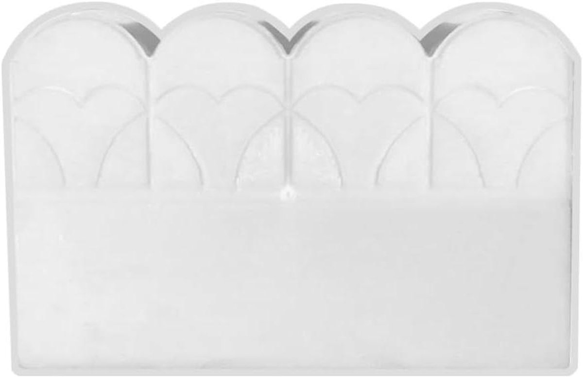 Betonmal Tuinrand - Plastic Vorm - Tuinpad Maken - Herbruikbaar Plastic - 40 x 25 cm - Zwart