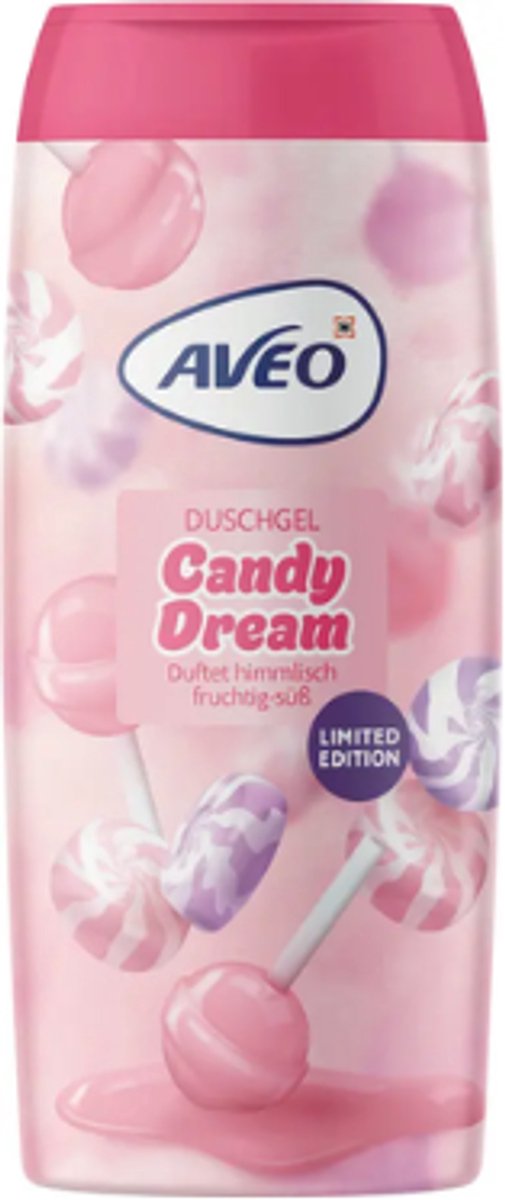 Aveo Douchegel Candy Dream - 300 ml | Hemels Zoete Geur - Verzorgende Douchegel | Limited Edition