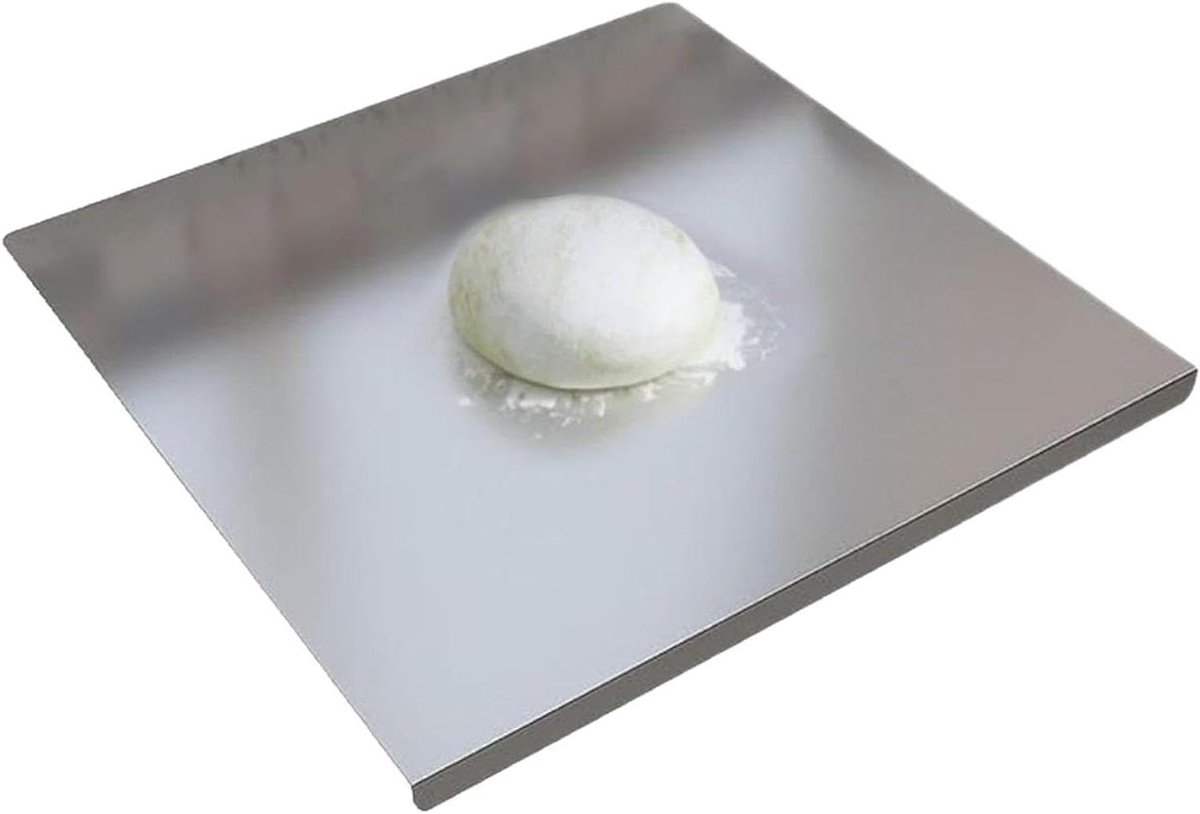 Snijplank - Keukenplaat - Voedselbereiding - Antislip Stabiliteit - 45.8 x 31.5 cm - Zilver