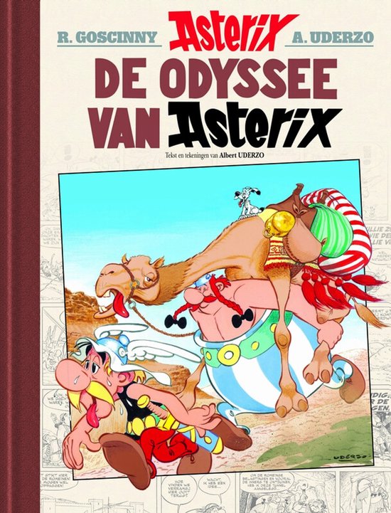 Asterix lu26. de odyssee van asterix (luxe editie) - cover
