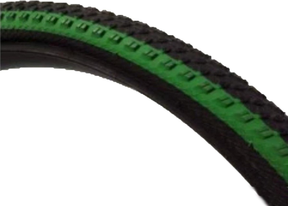MTB Band - Vouwfiets Band - Offroad Fietsen - Lage Rolweerstand - 20x2.125 - Groen