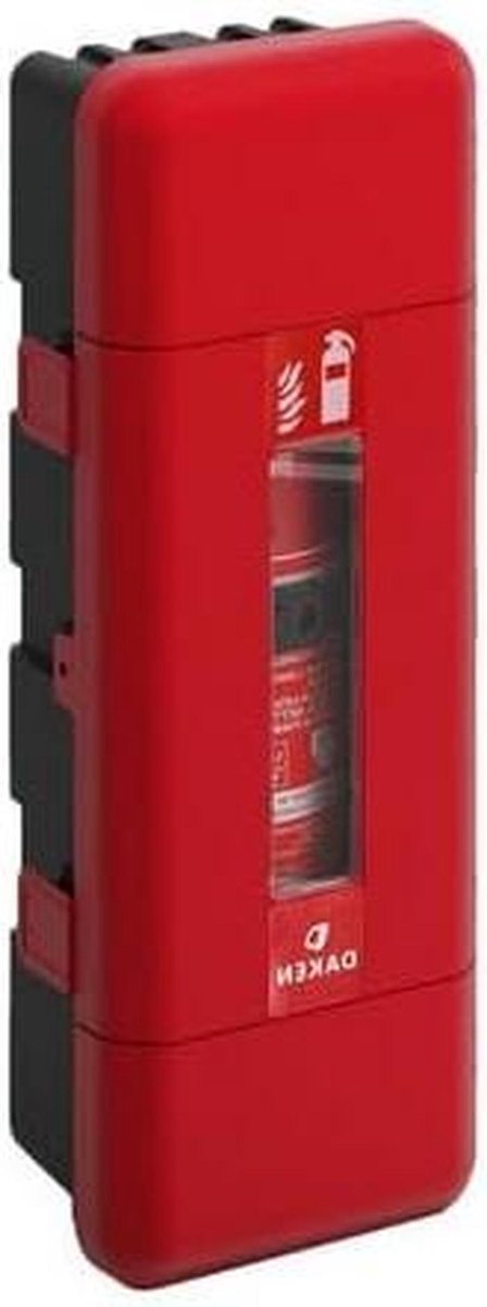 Brandblusser Houder - Blusser Behuizing - Veilig Transport - Universele Pasvorm - 12 kg Blussers - Zwart