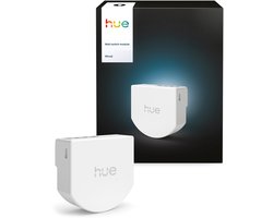 Philips Hue bedrade wandschakelaar - bevat 1 module - zonder batterijen, nuldraad vereist - slimme verlichting ​