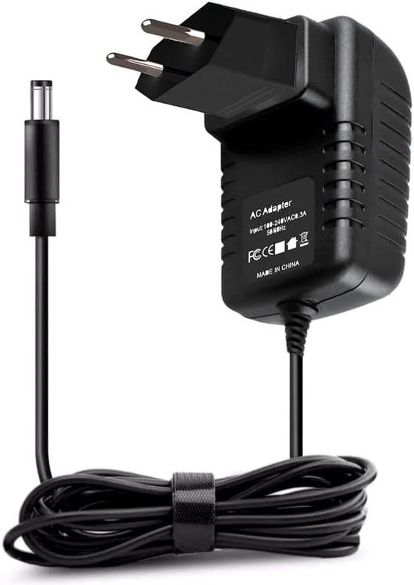 Adapter - Stroomvoorziening - Apparaten Laden - Hoge Kwaliteit Koper - 12V 2A - Zwart