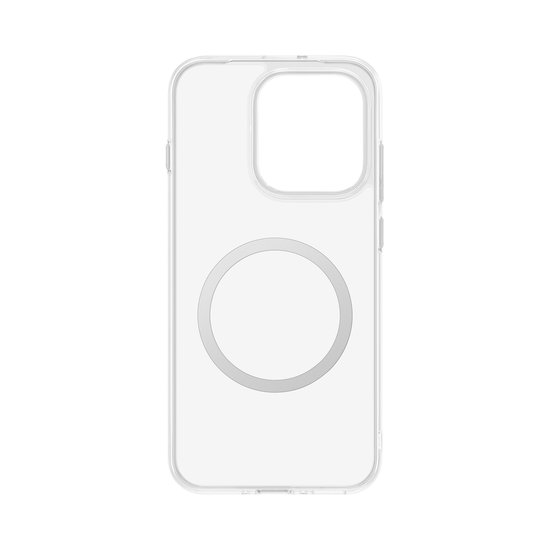 Oppo Reno16 / Reno16 Pro Back Cover met Magneet Transparant