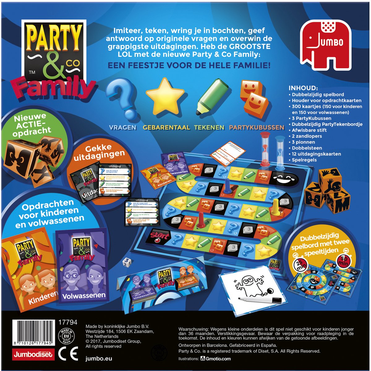 Party & Co. - Family - Bordspel voor families - Vanaf 8 jaar - Partyspel - Actiespel — afbeelding 18