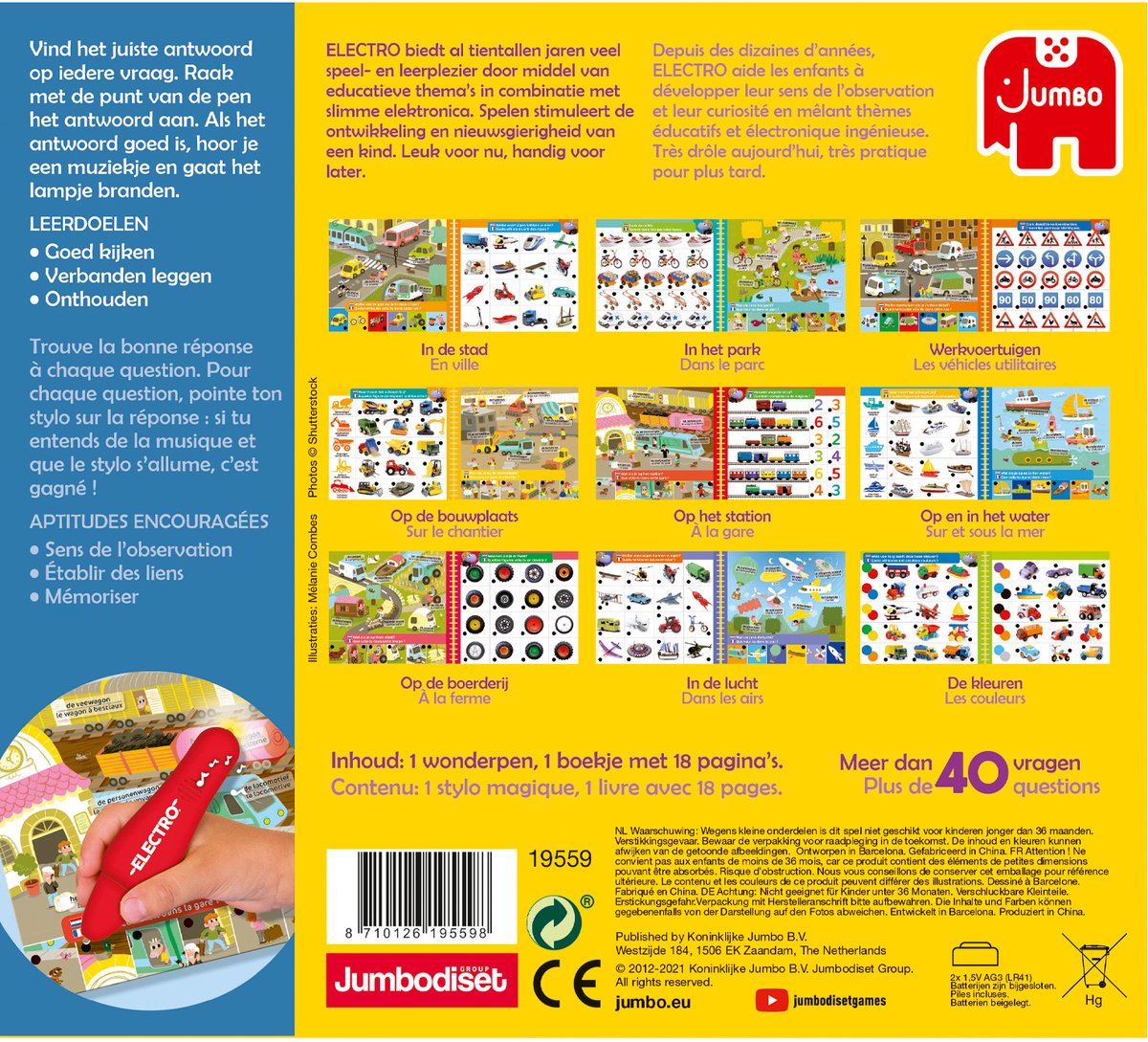 Jumbo - Electro Wonderpen - Mini Voertuigen — afbeelding 6