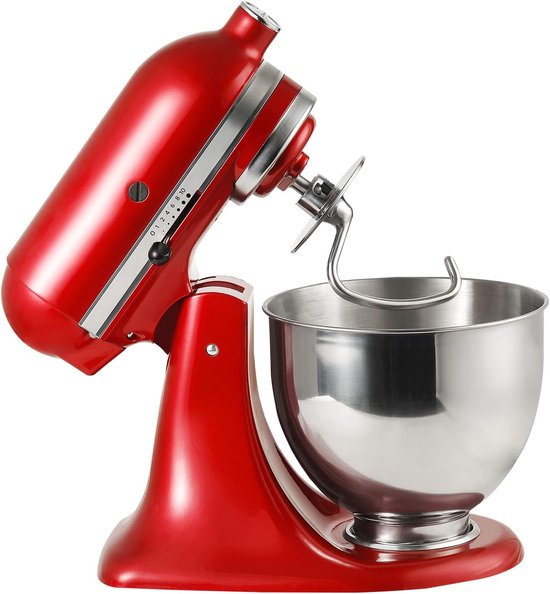 Deeghaak - Mixer accessoire - Deeg kneden - Vaatwasmachinebestendig - 4.5-5 liter - Zilverkleurig — afbeelding 5