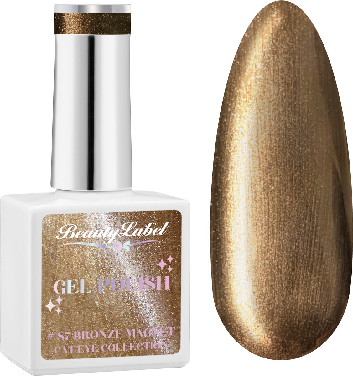 Beauty Label - Gelpolish 15ml - #87 Bronze Magnet
