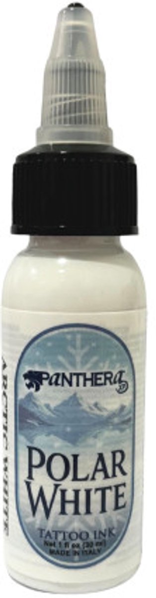 Panthera Polar White series - Mixing white 30ml - Witte tattoo inkt - White tattoo ink