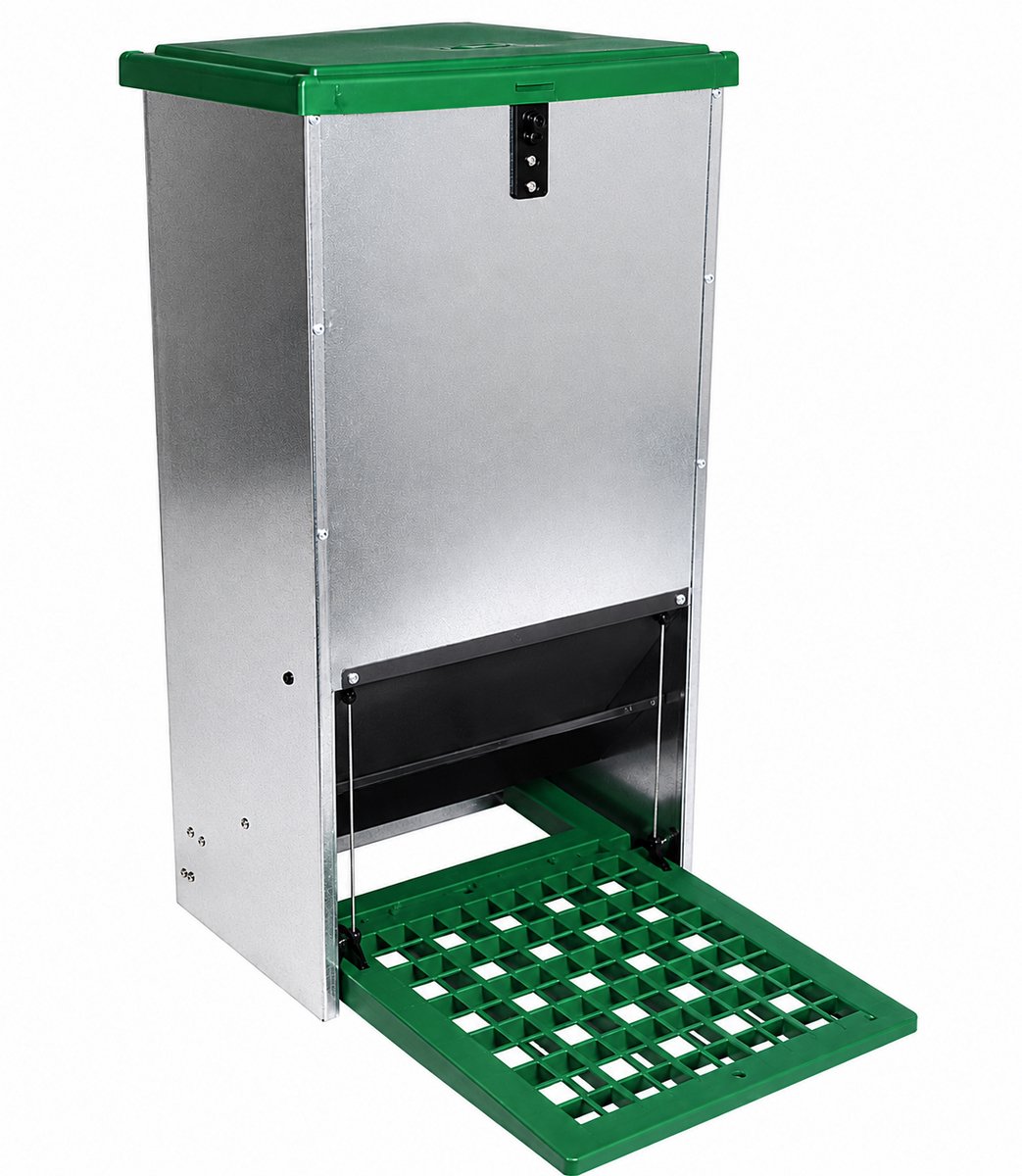 Automatische voerbak (trapbak) 20kg