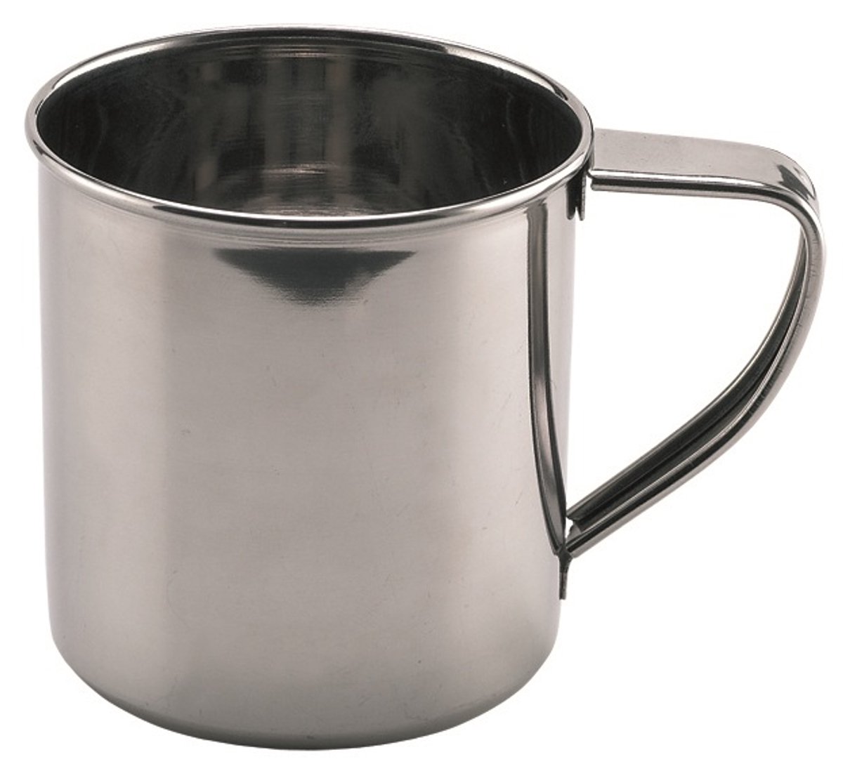 RVS Mok - Laken - Stainless Steel Mug - 350ml - Camping Mug - Kampeerbeker - 18/8 Roest Vrij Staal, Beker,