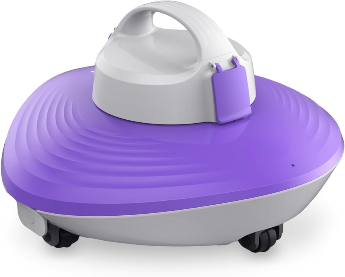 ZMR® Zwembadrobot - Zwembadstofzuiger Elektrisch - Zwembad Robot Stofzuiger - Paars - 37cm x 37cm x 22cm