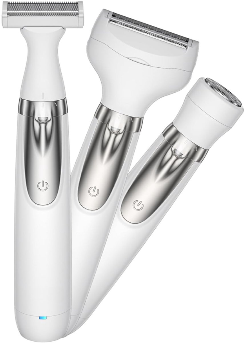 YOR® Ladyshaves Voor Vrouwen - Epileerapparaat Dames - Epilator - Wit - 20cm x 16cm x 4cm