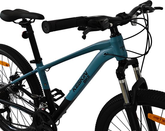 Keskin Bike MTB PRO - Mountainbike 29 inch - 21 versnellingen Shimano - Framemaat: 39 cm - Zwart/Blauw — afbeelding 4