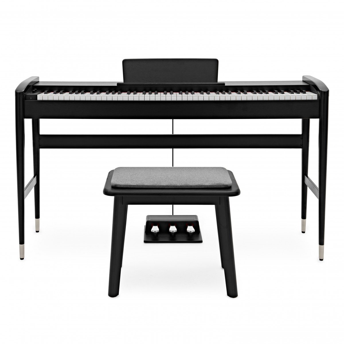 Keynote Contemporary Digitale Piano met Bluetooth, Matzwart, Krukpakket