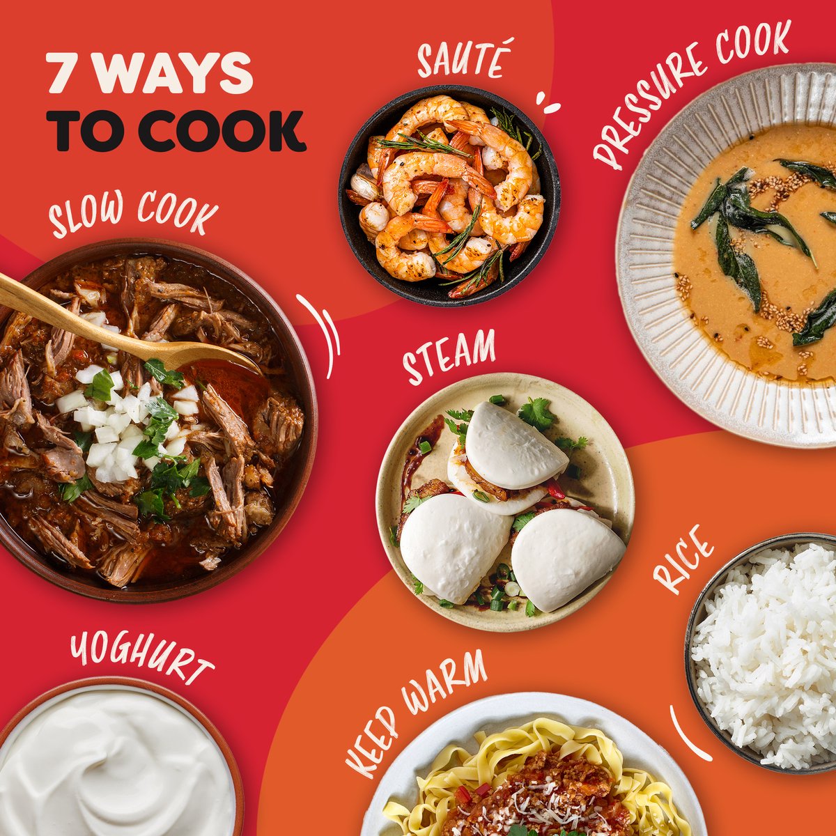 Instant Pot Duo 3L Multicooker - 7-in-1 Snelkookpan - Slowcooker - Rijstkoker - Stomer - Yoghurtmaker - Warmhouden - Tot 3 Porties – foto 5