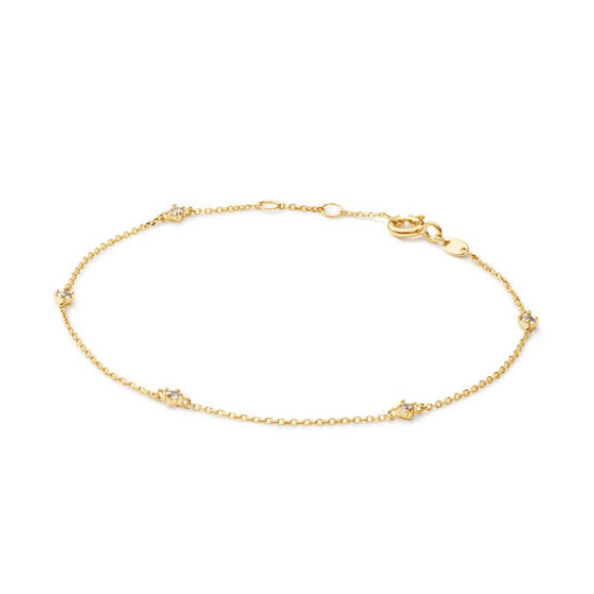 Jackie Let's Celebrate Armband 16-18cm JKB25.585 14 Karaat Goud 18