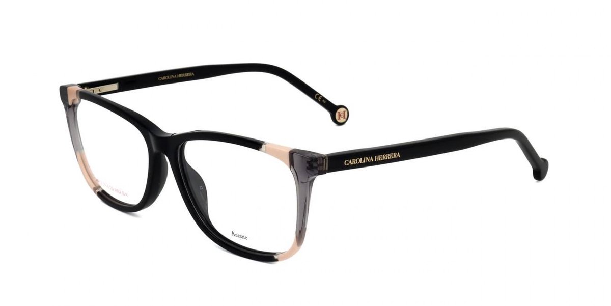 Carolina Herrera CH 0066 Black nude 55/14/145 WOMAN Brilmonturen