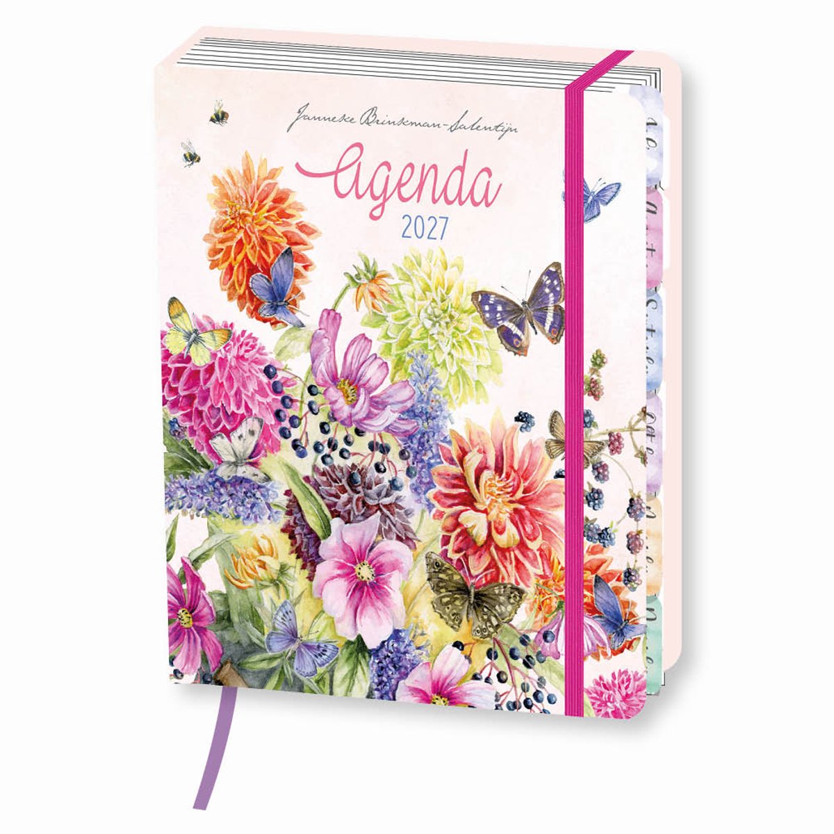 Janneke Brinkman Luxe Weekplanner 2027 Dahlia
