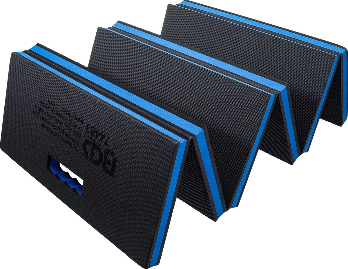 BGS Zachtschuim knie- en werkmat opvouwbaar 3-in-1 - 74483