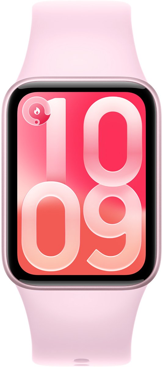 Xiaomi Smart Band 10 Pro – smartband fitness tracker – hartslagmeting, slaaptracking, stappenteller, waterbestendig en lange batterijduur – roze design met meerdere sportmodi en gezondheidsmonitoring.