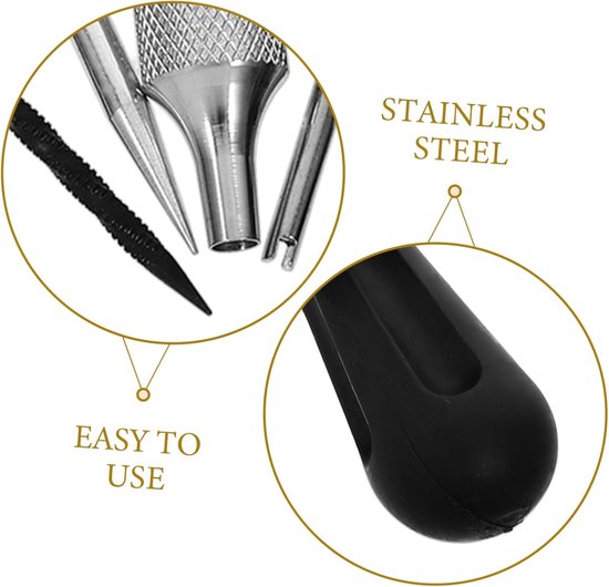 Reparatieset Banden - Motorfiets Gereedschap - Snelle Bandenreparatie - Duurzaam Materiaal - 5 Sets - Diverse Kleuren — afbeelding 4