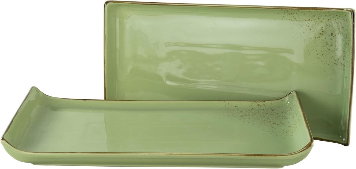 BBQ Platen - Grill Accessoires - Buiten Koken - Vaatwasmachinebestendig - 2 Stuks - Groen