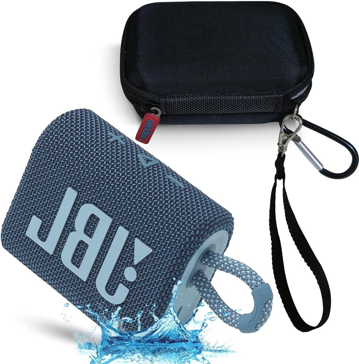 Draagbare Bluetooth Luidspreker - Compacte Speaker - Muziek Luisteren Buiten - IP67 Waterdicht en Stofdicht - 42 Watt - Blauw