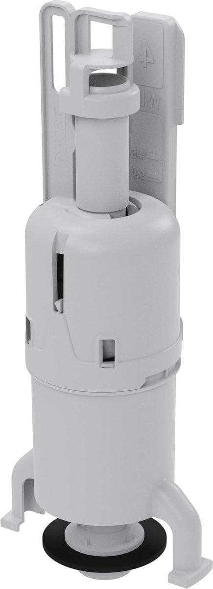 Spoelventiel - Toiletonderdeel - Waterbesparing Toilet - Dual Flush Systeem - 4/2 Liter - N.v.t.