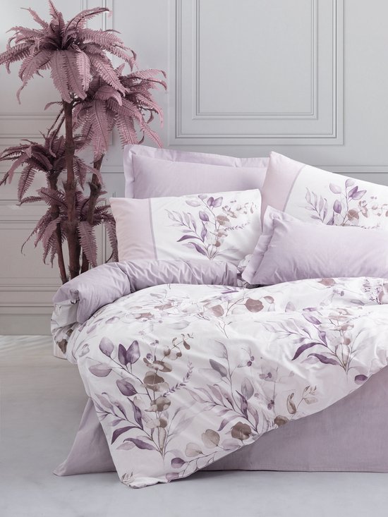 L'Essentiel Maison Nadia - Dekbedovertrek - Ranforce - Lila - 240x220