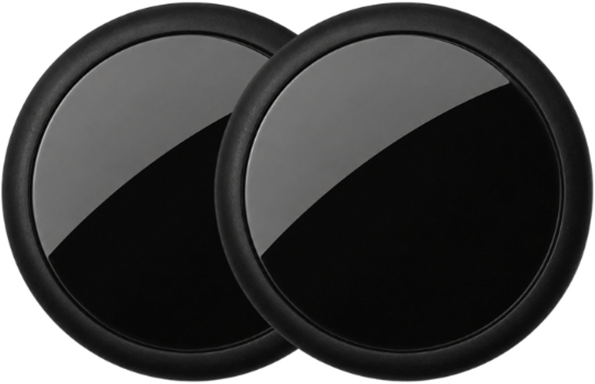 Guardyan® Pro GPS Tracker Zwart- Apple Find My - Koffer Tracker - GPS tracker - Bagage tracker - Sleutelvinder - Keyfinder voor sleutels - Sleutelzoeker - Sleutelhanger geschikt voor AirTag - 2 Stuks