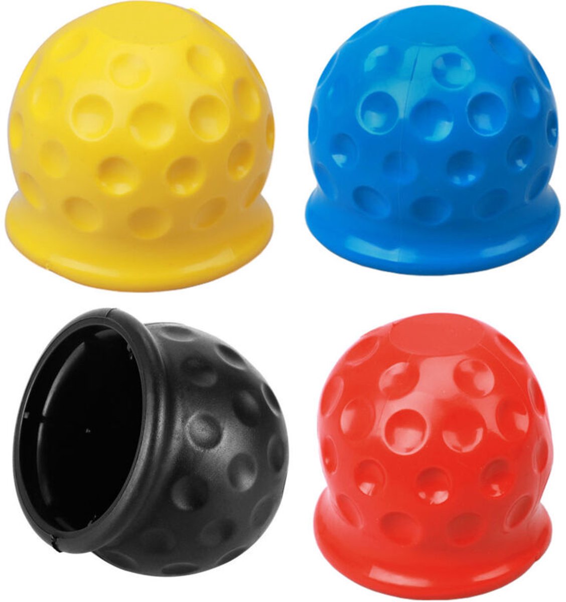 4pcs-Protection pour attelage de remorque Forme balle de golf