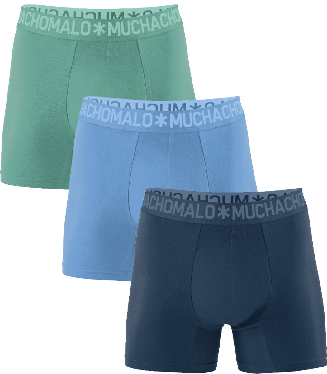 Muchachomalo Heren Boxershorts – 3 Pack Bamboe – Zacht Ondergoed – Maat 5XL - Mannen Bamboo Onderbroeken