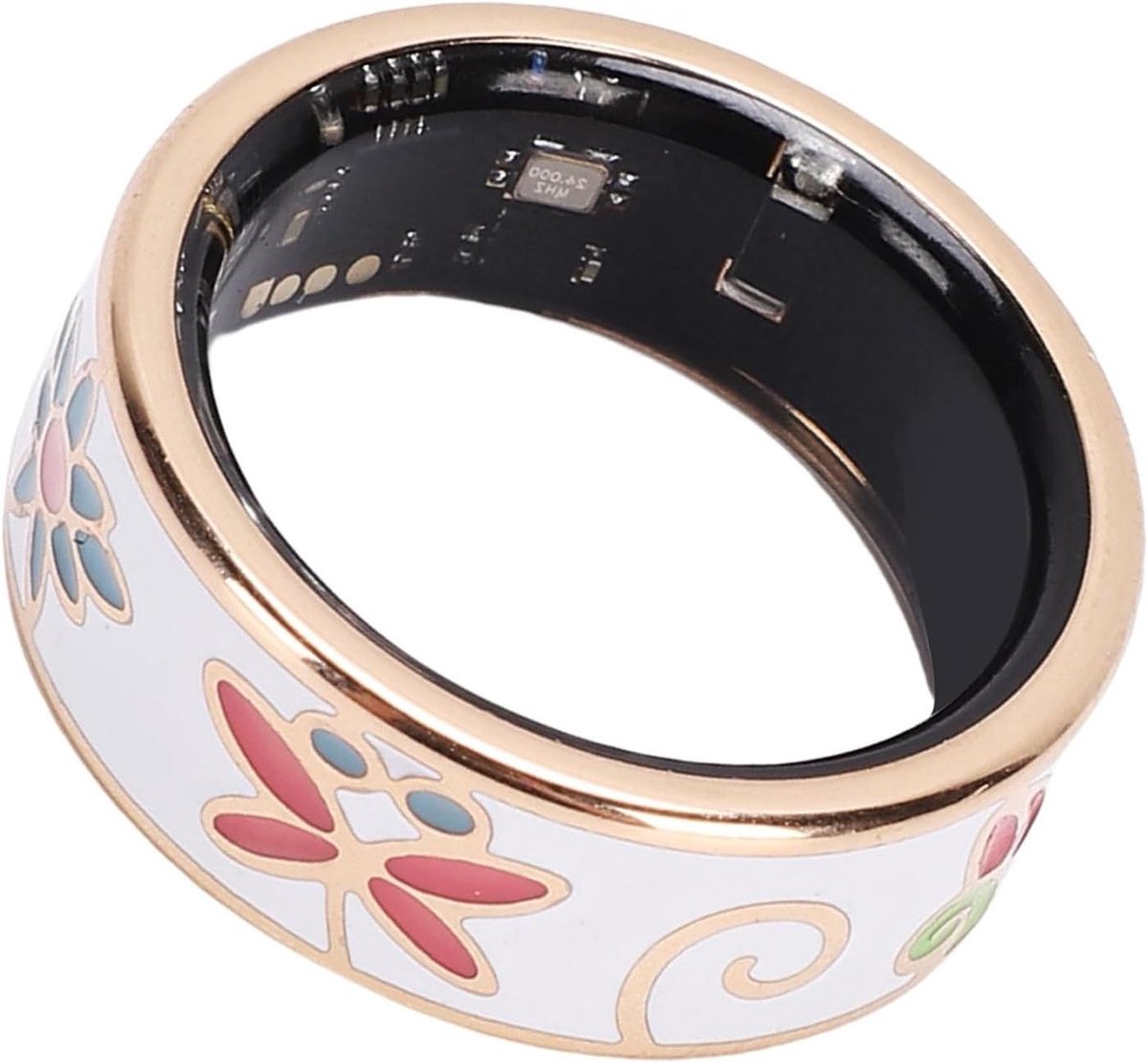 Smart Ring Fitness Tracker - Gezondheidsring Slaapring - Activiteiten Monitoren - IP68 Waterbestendig - ID 16.5 mm - Zwart