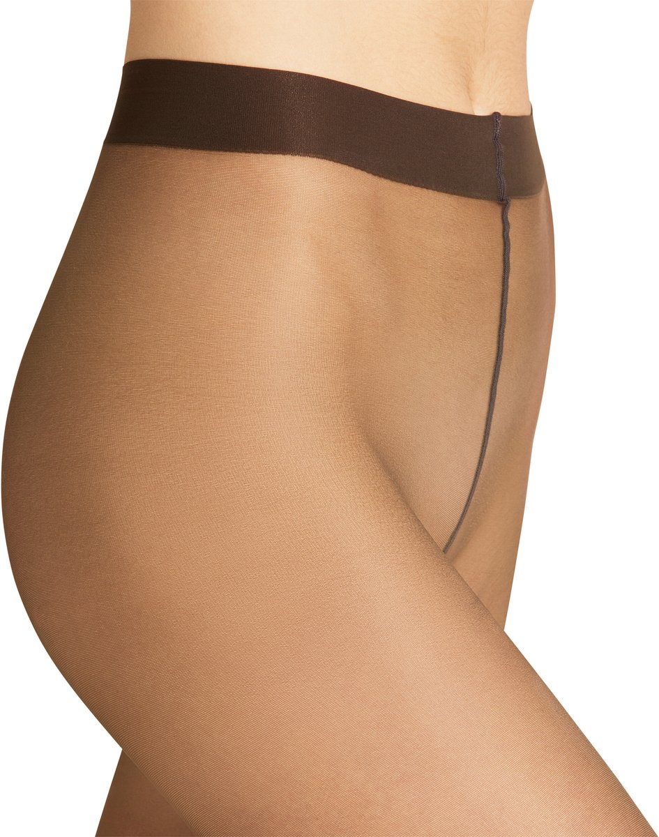 Falke Seidenglatt eenkleurig materiaal transparant 15 DEN panty dames bruin bruin 5179