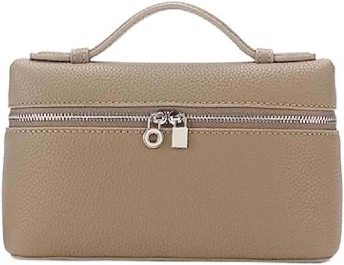 Dames Handtas - Schoudertas Clutch - Dagelijks Gebruik - Verstelbare Band - 19 x 6.5 x 11 cm - Zwart