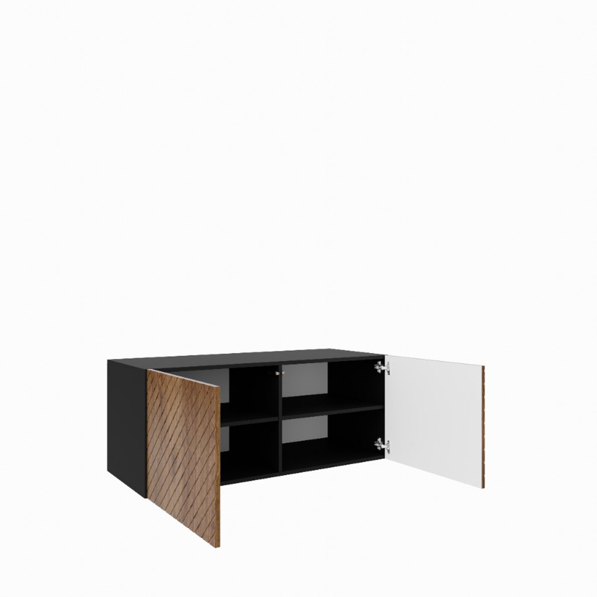 TV-kast Kaja 1x100 cm (zwart + catania)